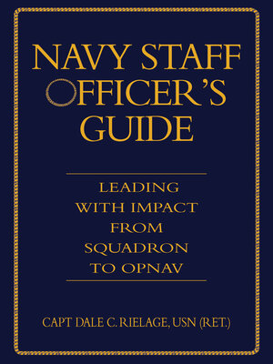 cover image of Navy Staff Officer's Guide
